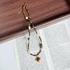 Bohemian Titanium Steel Clavicle Necklace - Maillard-Style Retro Design for Women, Light Luxury Autumn/Winter Accessory