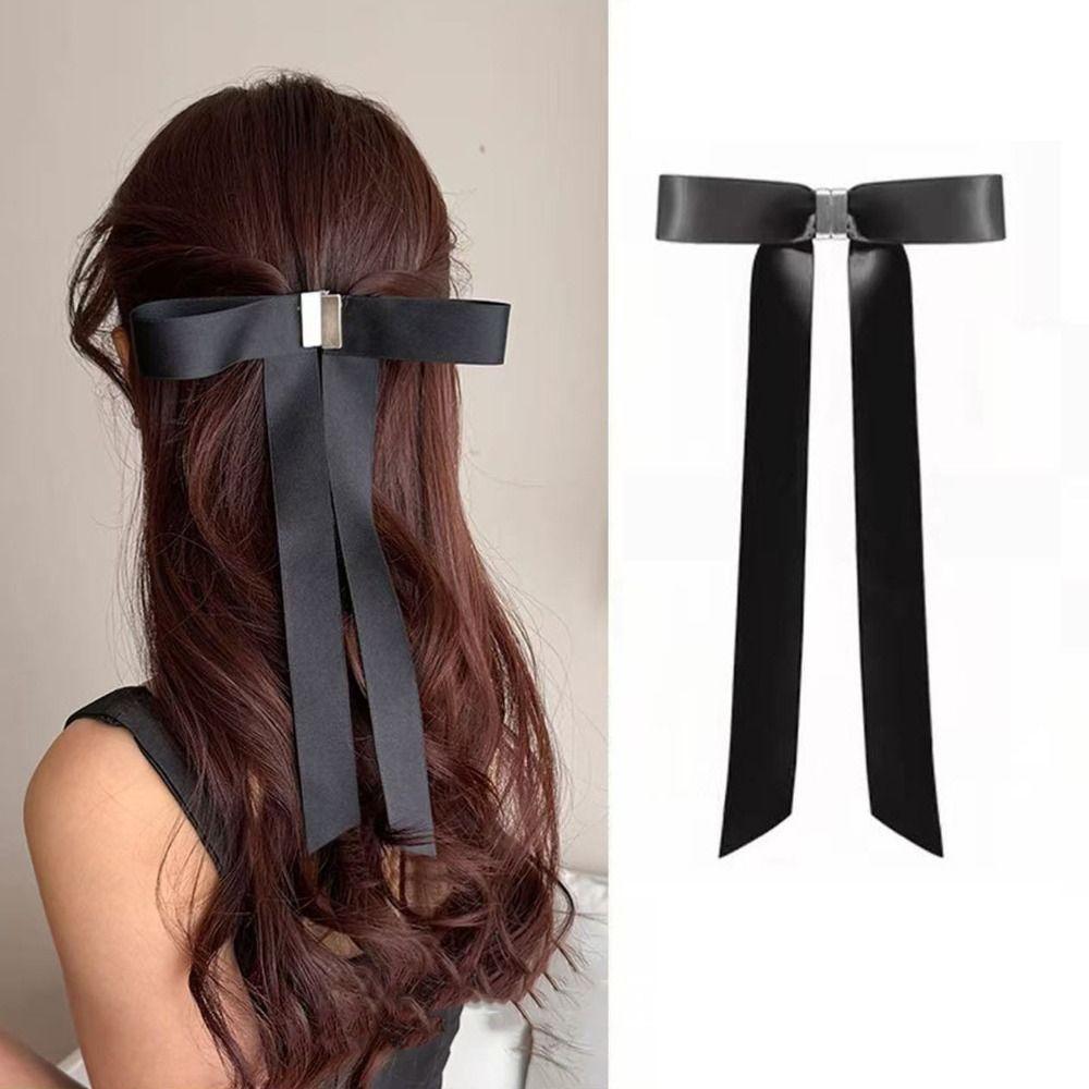 Long Ribbons Magnetic Hair Clip Strong Hold Elegant Hair Accessories  Change Hairstyling
