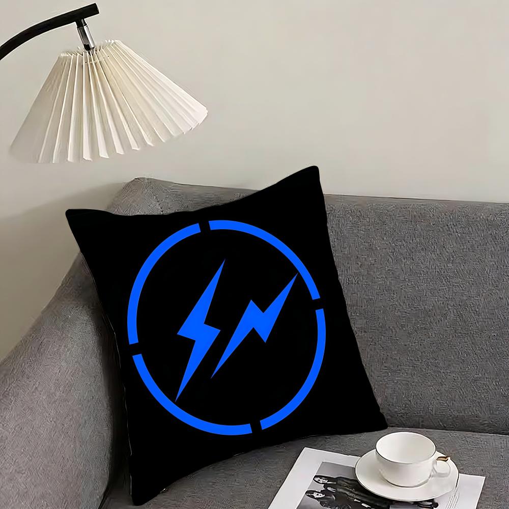 

Lightning FFragment DesignS Cushion Cover Pillowcase Ultra Soft Skin Friendly Fabric Cloud Like Comfort Concealed Zipper 30x30cm