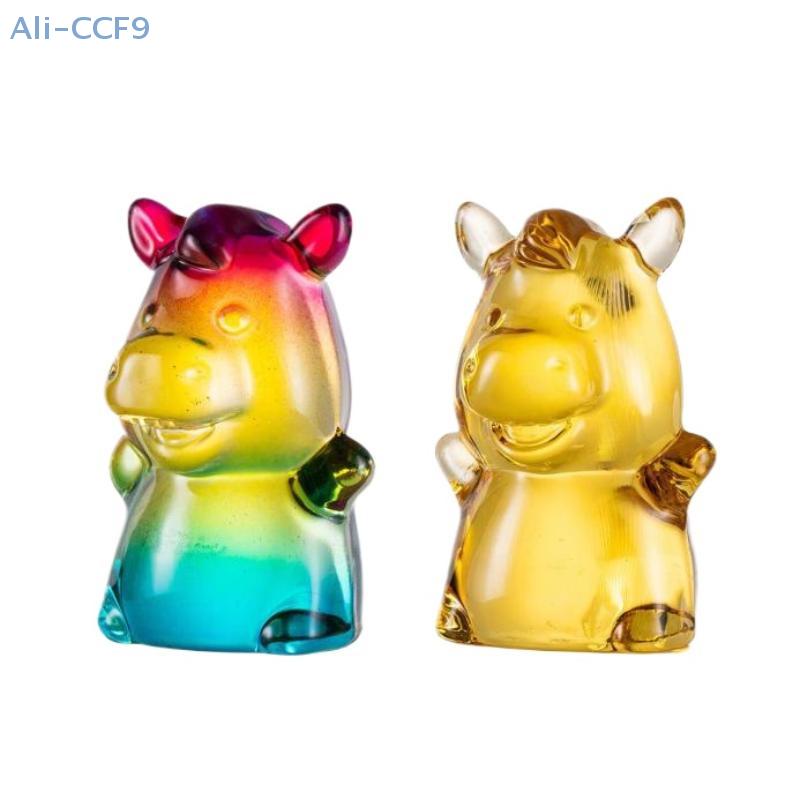 2026 New Style Colored Glaze Chinese Zodiac Horse Ornament - Creative Desktop Decoration