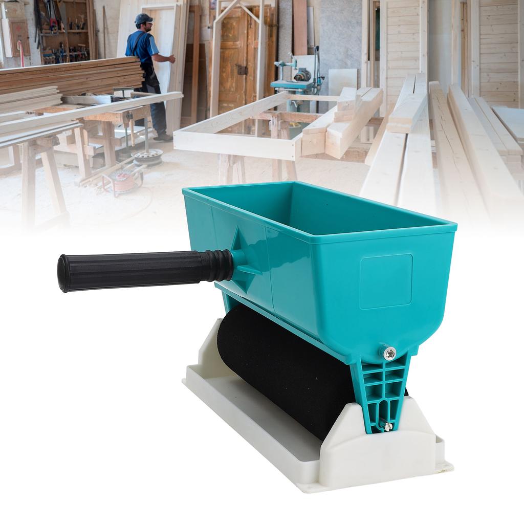 9in 460mL Manual Glue Roller Applicator Handheld Adhesive Roller Spreader Dispenser for Woodworking