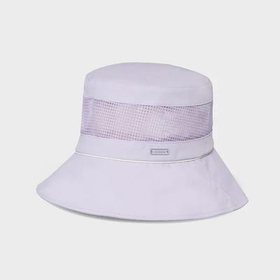 Women's Mesh Mix Wide Hat_LILAC_DWM25C16L1