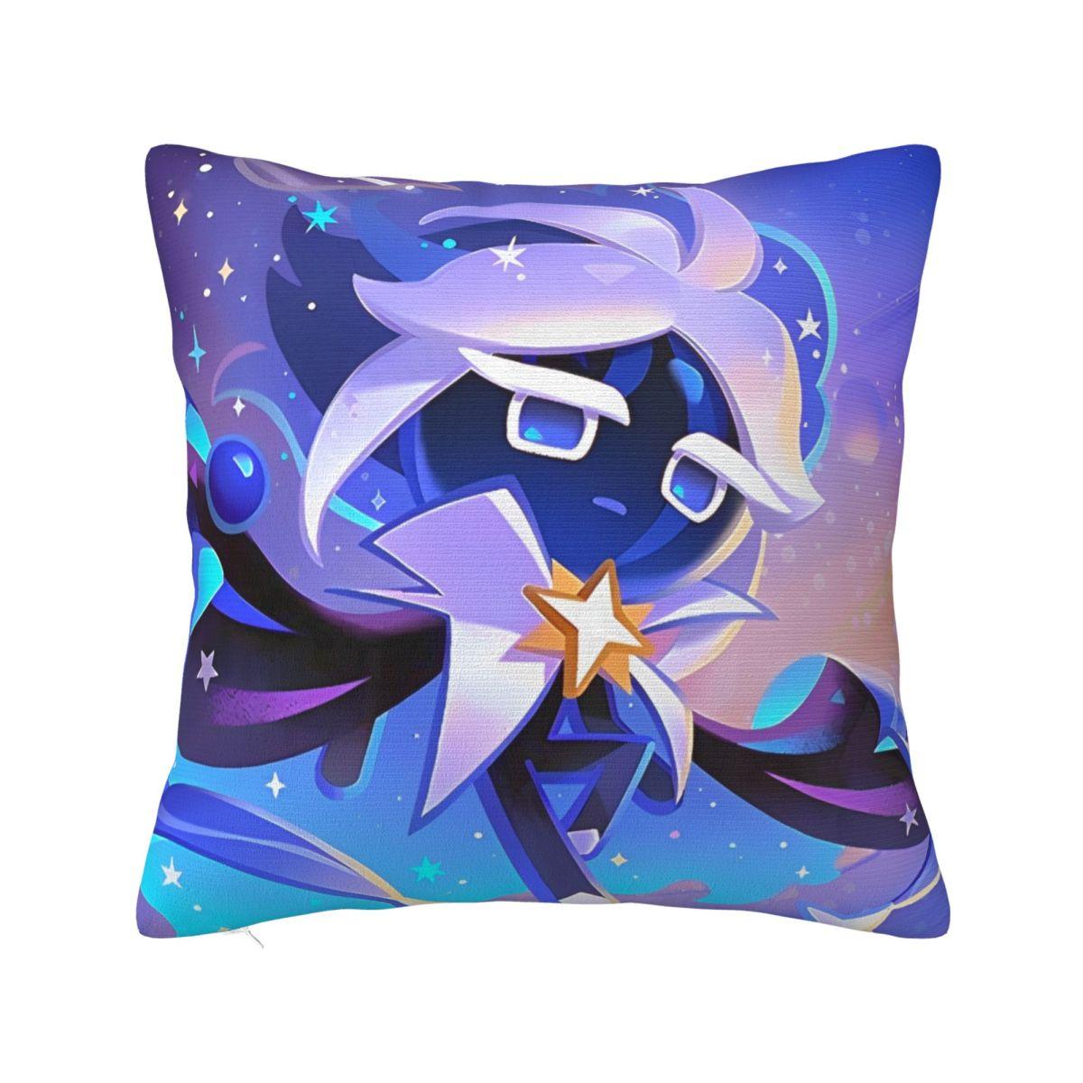 

Starsher Cookie Run Kingdom Square Pillow Cases Cushion Cover Custom Zippered Decor Pillowcase for Car 45x45cm 30x30cm
