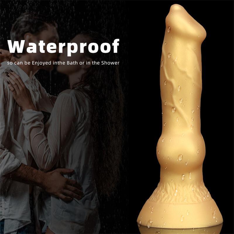 Dog Dick Dildo Extra Large Alien Super Soft Animal Dildo Ženská masturbační lisovací tyč
