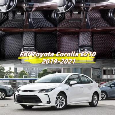 Auto-Fußmatten Rutschfest Kunstleder Für Toyota Corolla E210 - Auto-Teppiche Fuß Coche Innenraumzubehör