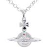 Kaiserinwitwe Weinrebe Vivienne groß m farbige Perlen Diamant dreidimensional Erde Planet Halskette Pulloverkette Damen