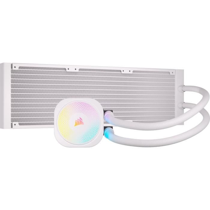 Watercooling - CORSAIR - iCUE LINK TITAN 360 RX - RGB - Blanc