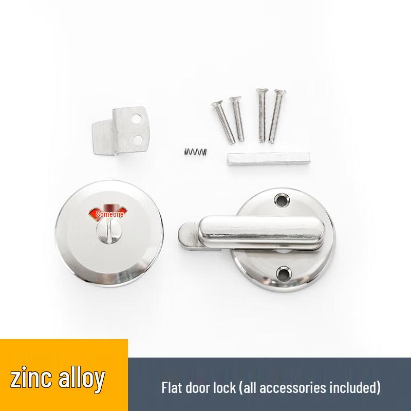 Zinc Alloy Public Restroom Occupancy Indicator Lock Universal