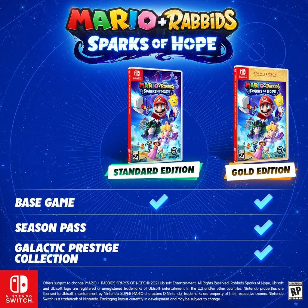 Mario Rabbids Sparks of Hope North Switch + (Importní verze Amerika) -