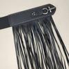 Jeans Decor Rivets Belt Vintage Punk Belt Exaggerated Tassels Waistband  Jazz Dance Accessory
