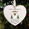 Personalised First Christmas In Our New Home Ornament New House Xmas Ornament Our First Home Keepsake Housewarming Bauble Gift