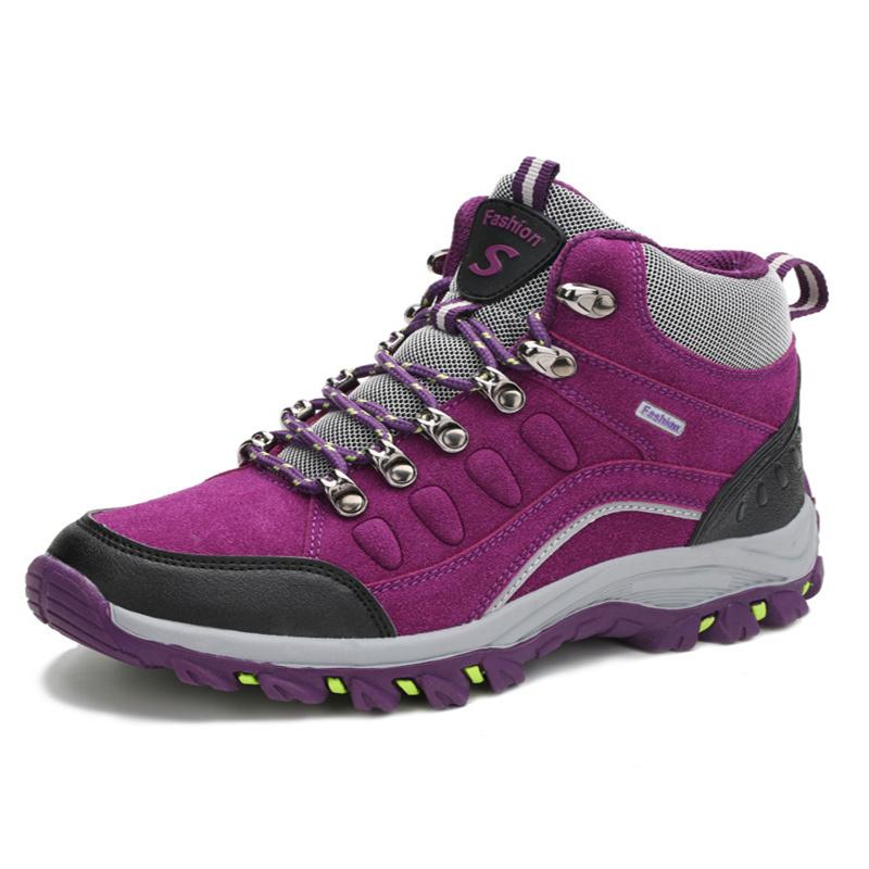Fashion Autumn Winter Shoes  Snow Boots Sneakers Men Waterproof Short Boots  Ankle Boots Warm Plush Couple Snow Work Shoes