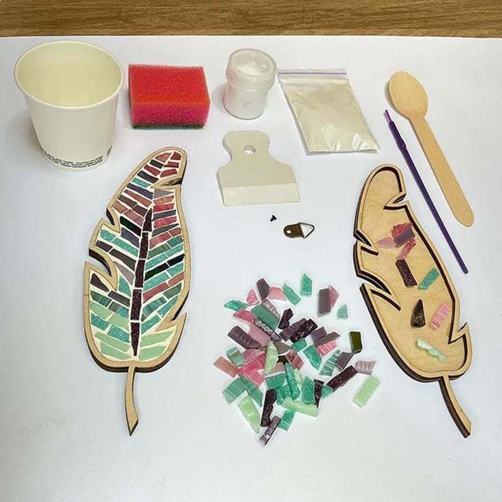 Diy Colored Glass Mosaic Handmade Kit, Suitable For Creative Home Decoration And Unique Gifts, Diy Mosaic Handmade Materials