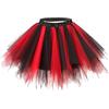 Layered Tutu Skirt Tulle Dance Tutu Ballet Skirts Festival Tutu Costume for Women and Girls
