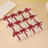 12PCS Bowknot Jewelry Box Earring Jewelry Organizer Necklace Storage Box Paper Organizers Storage Jewelry Display Gift Case