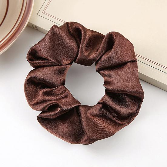 Hair Tie Adjustable Fit High Elasticity Smooth Satin Hair Band Soft Non-Irritating Scalp Hair Holder Daily Party Outing Hair Accessory