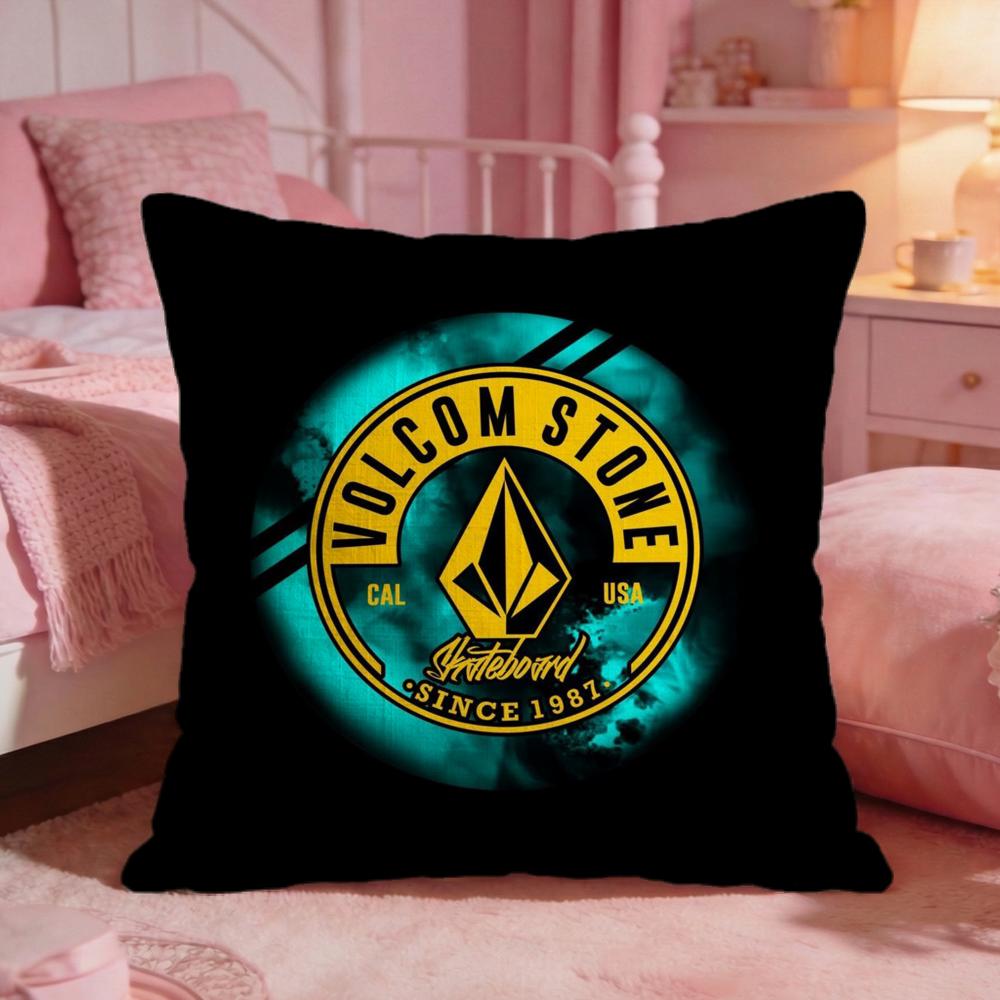 Skate VVolcoms classic Cushion Cover Premium Comfort Reversible Pillow Cove Two in One Design for Any Room Car Interior