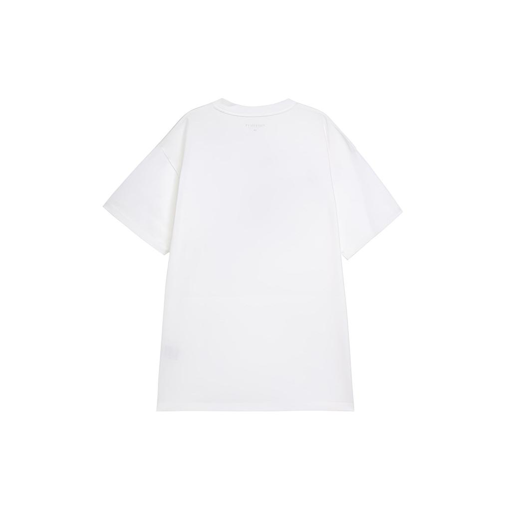 Carhartt WIP T-shirt Homme Manches Courtes Coupe Droite Ajustée Col Rond Imprimé Lettres Hauts Blanc I032875-00A-XX