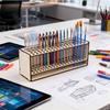 Space Saving Brush Holder Multi Hole Brush Storage Rack New Paintbrush Organizer  Desktop Storage