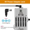 Rowin Guitar Equalizer Pedal 5-band Parametric EQ Guitar Effect Pedal Frequency Compensator ±18dB Range for Mini Size Pedal