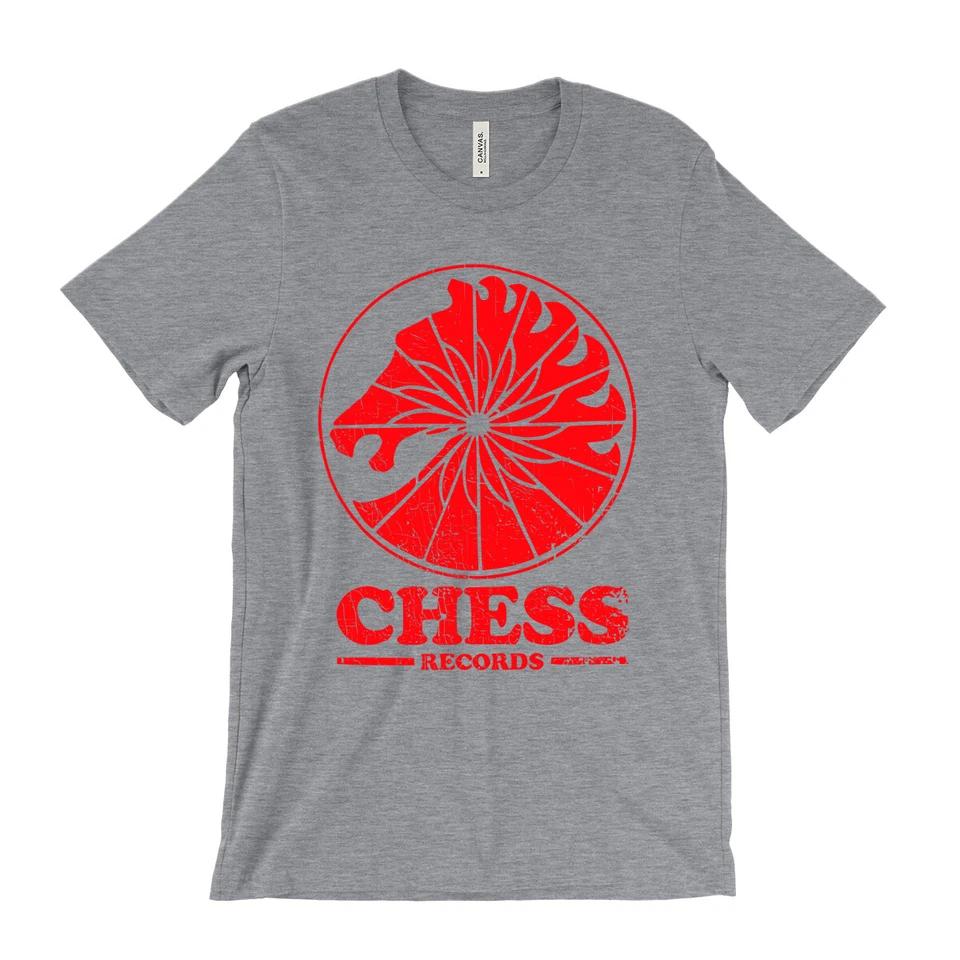 Chess Records T-shirt - Red Muddy Waters - Blues Record Label Howlin  Wolf Soul 4XL