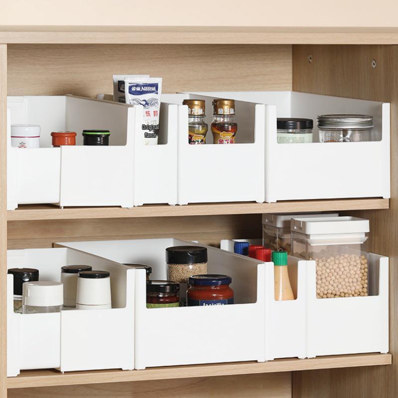 Cesto de Armazenamento Retangular Japonês de Ângulo Reto para Uso na Cozinha e Doméstico