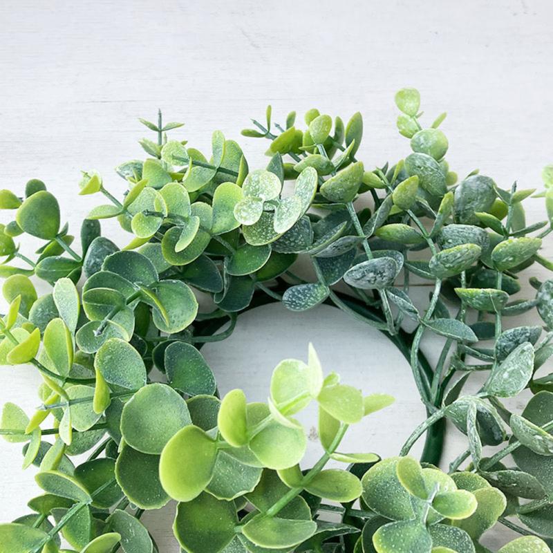 Anelli per candele a forma di rosa, 1/6 anelli di candela con fiori artificiali, portacandele per ghirlanda di fiori, centrotavola per San, decorazione per la casa e il tavolo da pranzo