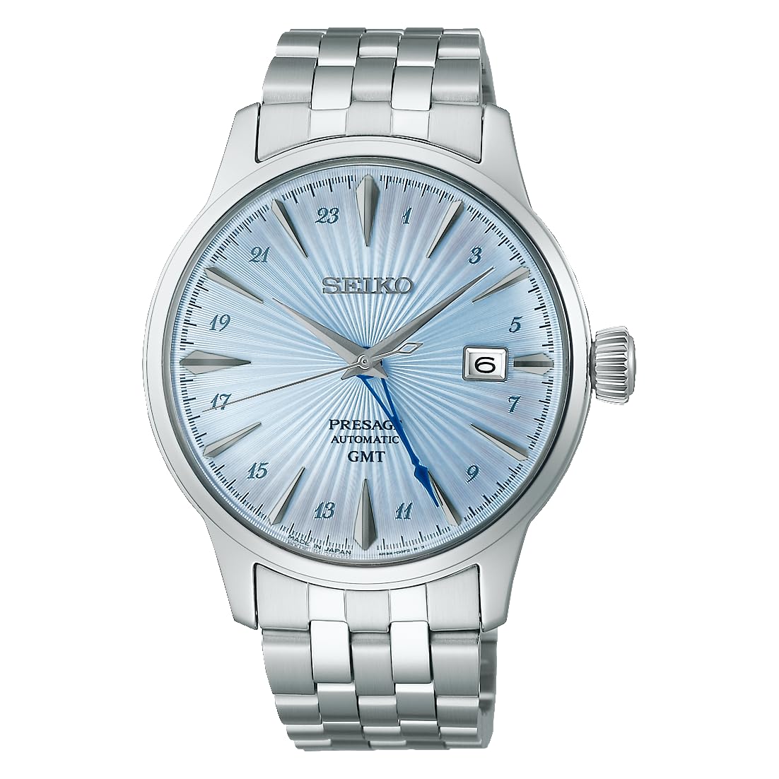 

[Годинник Seiko] Presage Cocktail Time GMT SARY241 Чоловічий срібний