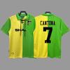 Man L Retro Jersey Football Jersey No. 7 Beckham Cantona C Ronaldo Rooney Giggs Jersey