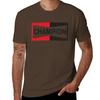 CHAMPION - Spark Plug Retro Distressed Emblem - Cl T-Shirt Short Sleeve Tee New Edition Slim Fit T Shirts for Men