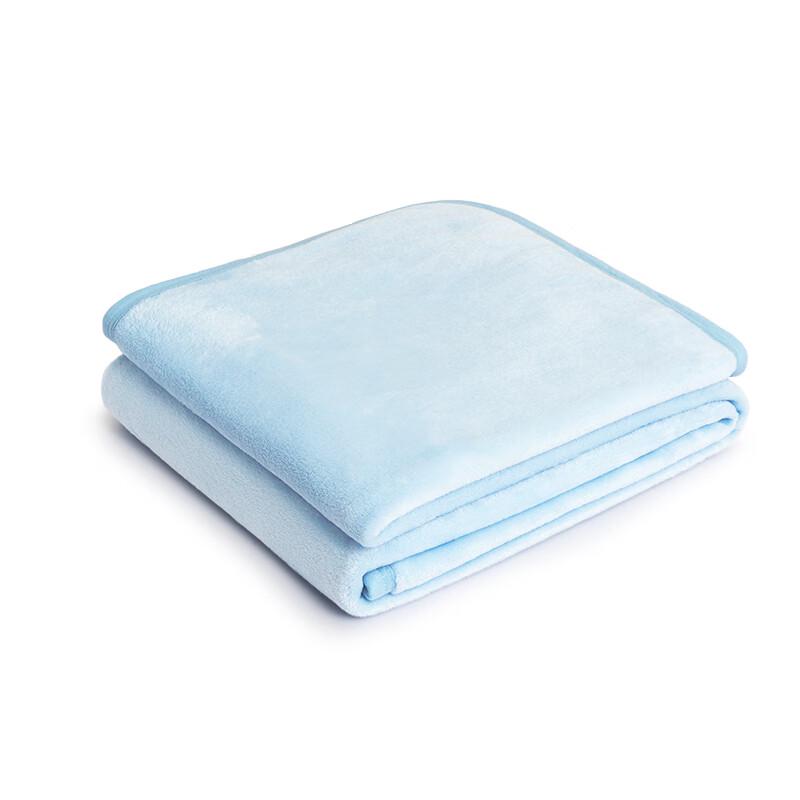Mercury Blue Bay Flannel Blanket