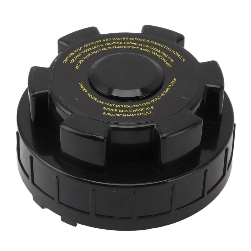 Automatic Pool Chlorine Feeder Replacement Lid Plastic Chlorine Dispenser Cover for CLX100, CLX200 Models Enduring