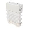State Relay -AC 120A, Enhanced Heat Dissipation,   Life Single Phase SSR Module with Heat Sink for DIN Rail Installation
