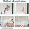 Anti-Collision Window Stickers, 32pcs Leaf Shapes Window Clings Glass Stickers Transparent Alert Bird Window
