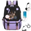 Katseye Kpop Girl Group Full Member Print Backpack Cute School Bag Large Capacity Lightweight 60707
