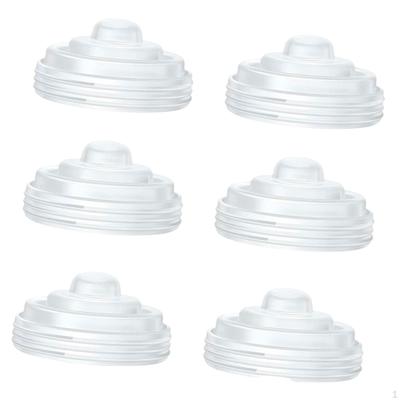 6Pcs Silicone Diaphragm Pump Seal Leakproof Easy To Clean Replacement for M5 Wearable Breastpump