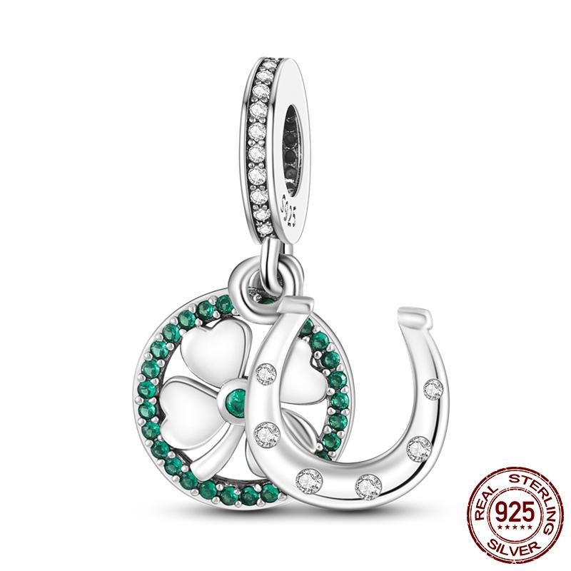 Lucky Charms Miedziany Wisiorek Drzewo Życia Rodzinnego Srebrne Charmsy Pasuje do Oryginalnej Bransoletki Kobiety Koralik Biżuteria DIY