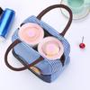 Insulated Lunch Tote Bag with Mesh Pocket Reusable Lunch Box Container for Kids Adults Office School Camping Picnic Beach