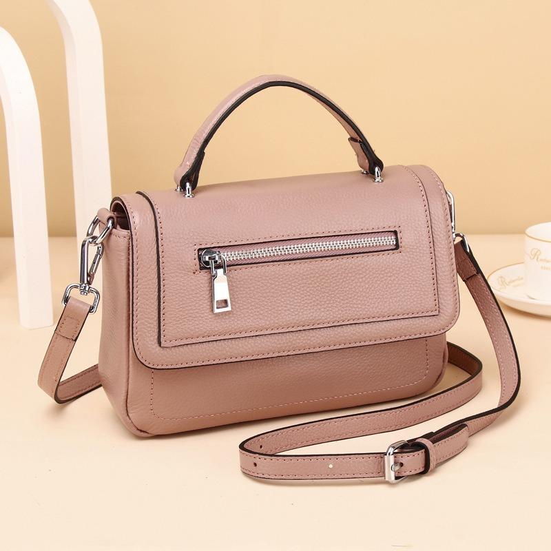 Handbag Shoulder Bag Portable Crossbody Postman Leather Women's Bag OEM