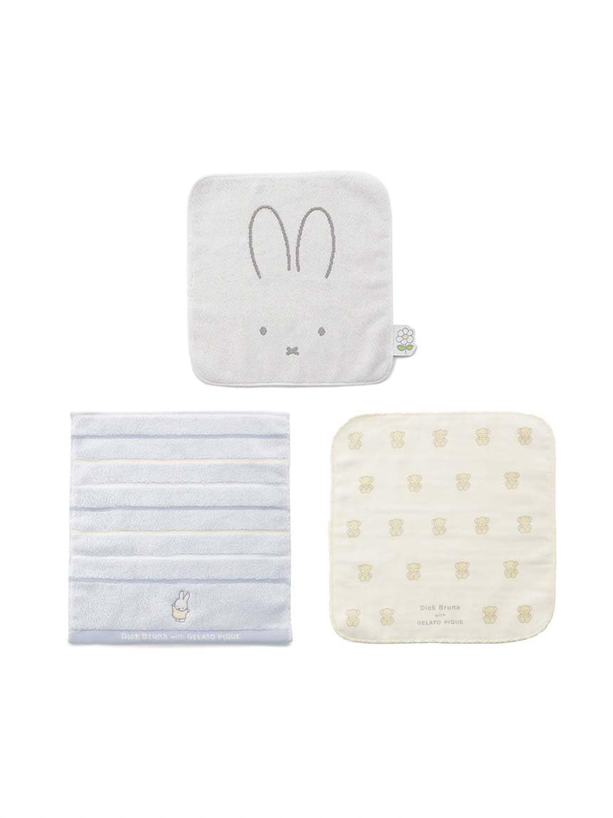 

Gelato Pique DickBruna Towel Set with BLU F 3-Piece Package, PKGG259170, Kids синий