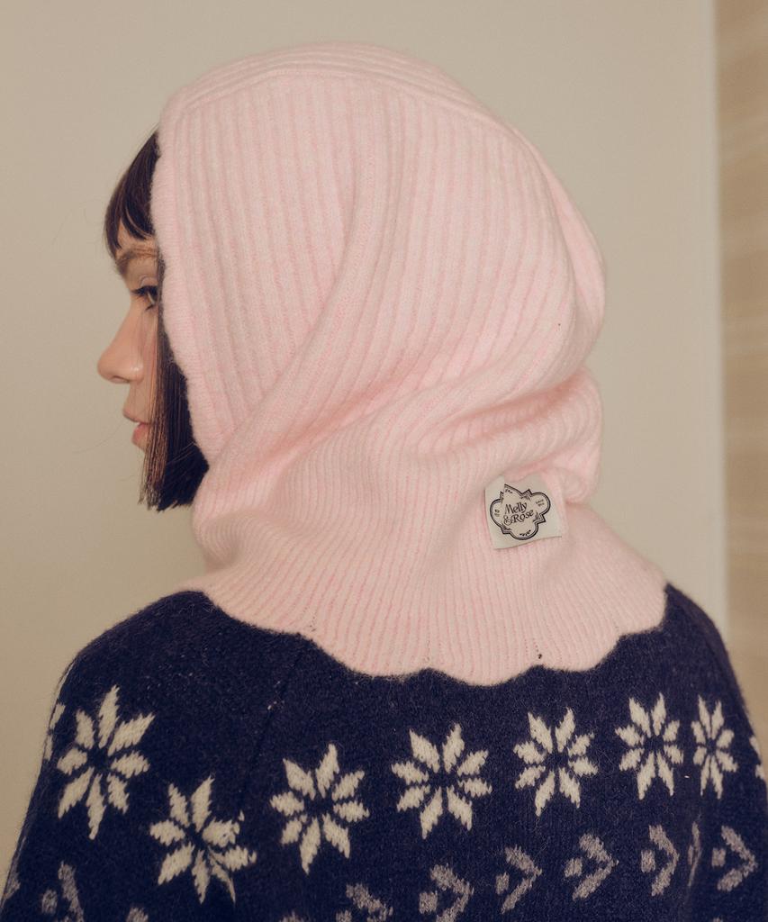 MELLY&ROSE Wave Balaclava (310543)_Pink
