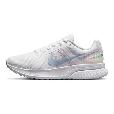 Run Swift 2 Tejido Cómodo Absorción de Impactos Antideslizante Resistente al Desgaste Transpirable Zapatillas Bajas Casuales para Correr Mujer zapatilla CU3528-104