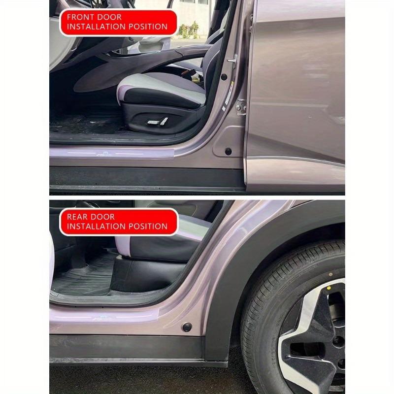 10pcs Car Door Shock Absorbing Gasket Door Closing Buffer Silencer Pad Door Side Sound Insulation Protection SelfAdhesive Device