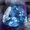 Natural Blue Sapphire Loose Gemstone Trillion Cut 5.50 ct Pendant September Birthday Birthstone