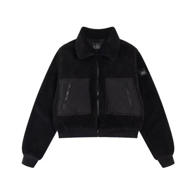 Womens Short Puffer Jacket With Fleece