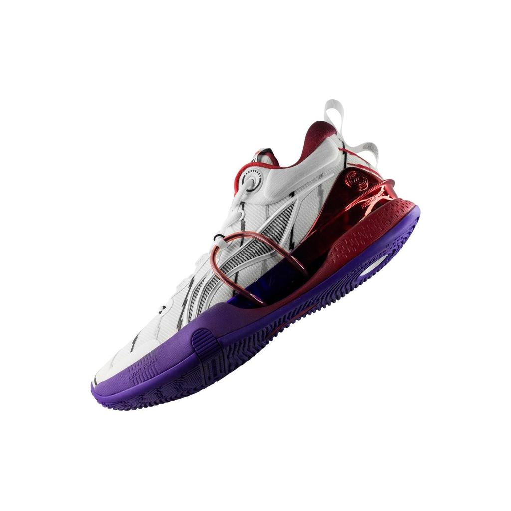 Li-Ning Viteză 8 Fred VanVleet Toronto Raptors PE Adidași Bărbați Alb Violet ABAR147-2