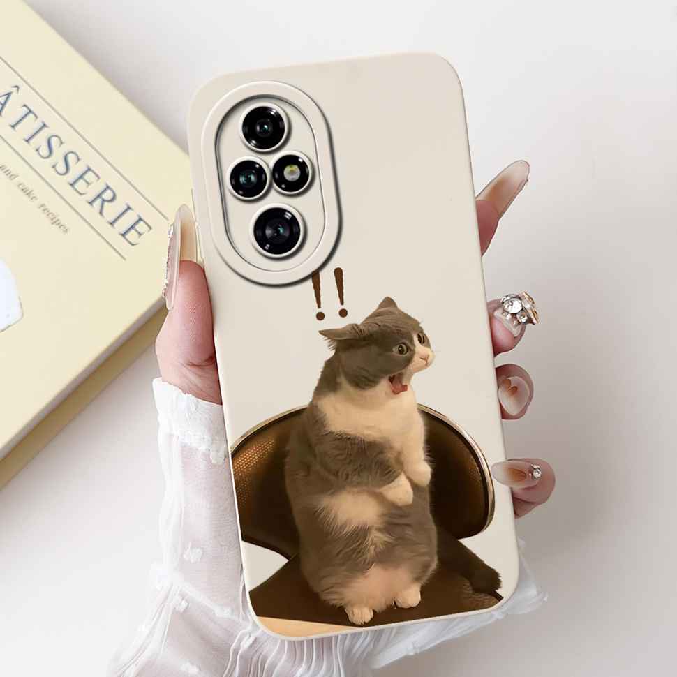For Honor 200 Pro 5G Case ELP-AN00 Cute Butterfly Rabbit Soft Silicone Cover For Huawei Honor 200Pro ELP-NX9 Phone Shell Fundas