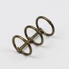 Universal Metal Binder Rings, 3-Hole & 6-Hole, for Calendars, Photo Albums, and DIY Projects