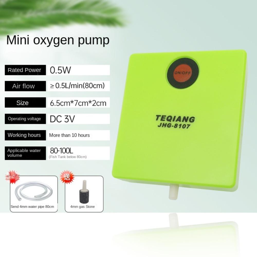 Ultra tichý vzduchový kompresor s jedním výstupem Vzduchovací čerpadlo do akvária Kyslíkovač Mini kyslíkové čerpadlo