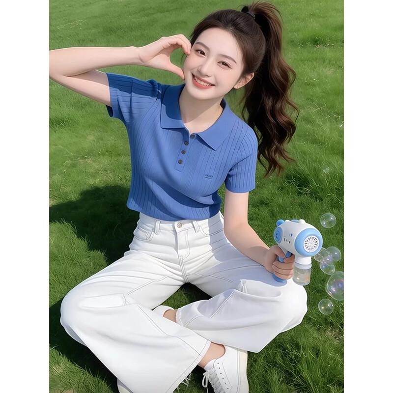 Zuose Women s Summer Slim-Fit Short Sleeve T-Shirt S